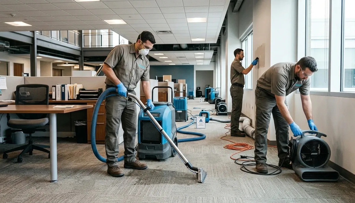 Commercial Water Damage Restoration Image 1