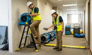 Structural drying equipment in Fort Myers, FL for fast water damage restoration